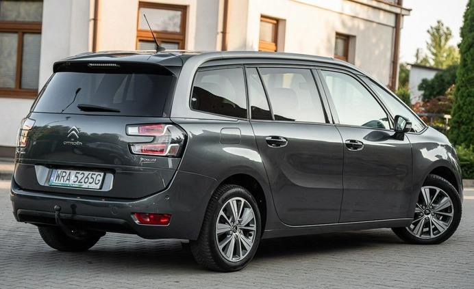 Citroen C4 Grand Picasso cena 45700 przebieg: 211400, rok produkcji 2015 z Lidzbark małe 379
